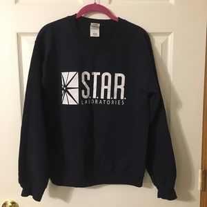 Navy blue STAR Labs Sweatshirt